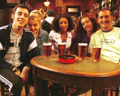 Two Pints Of Lager A Packet Of Crisps Cast Photo